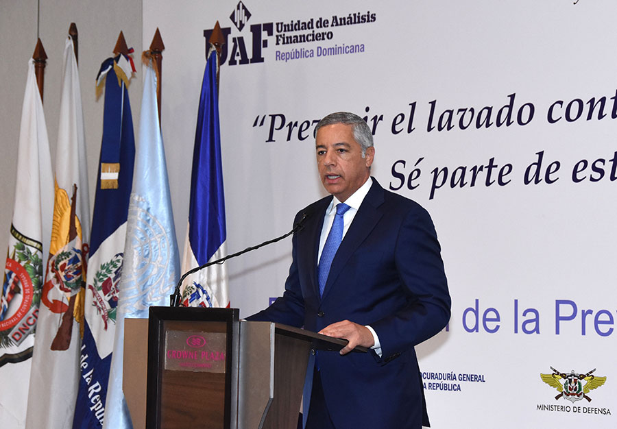 El gobierno tiene un compromiso firme contra el lavado de activos y el financiamiento del terrorismo