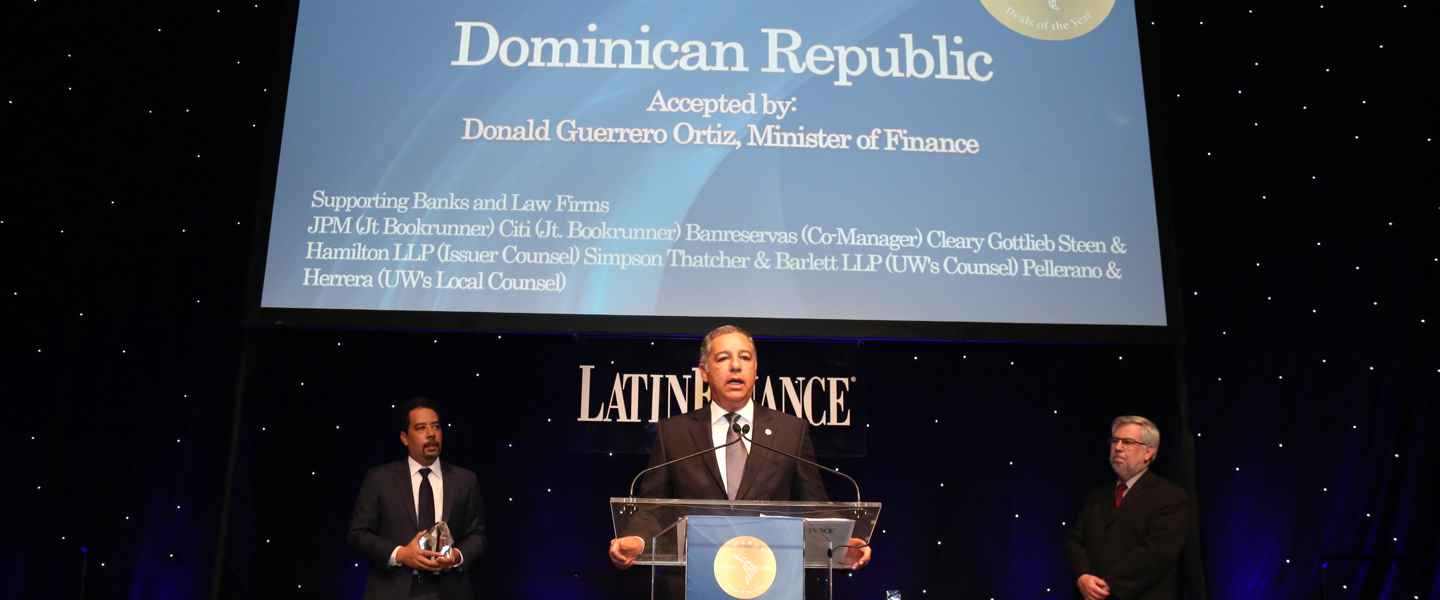 Latinfinance premia la estrategia de República Dominicana en los mercados de capitales 2018