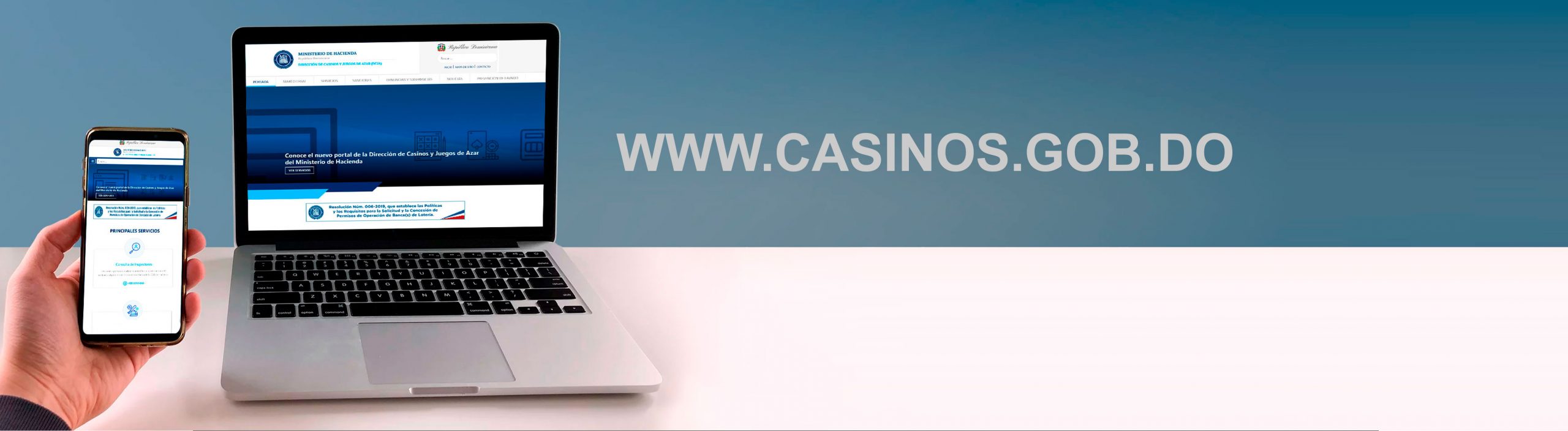 Dirección de Casinos y Juegos de Azar renueva  su portal institucional