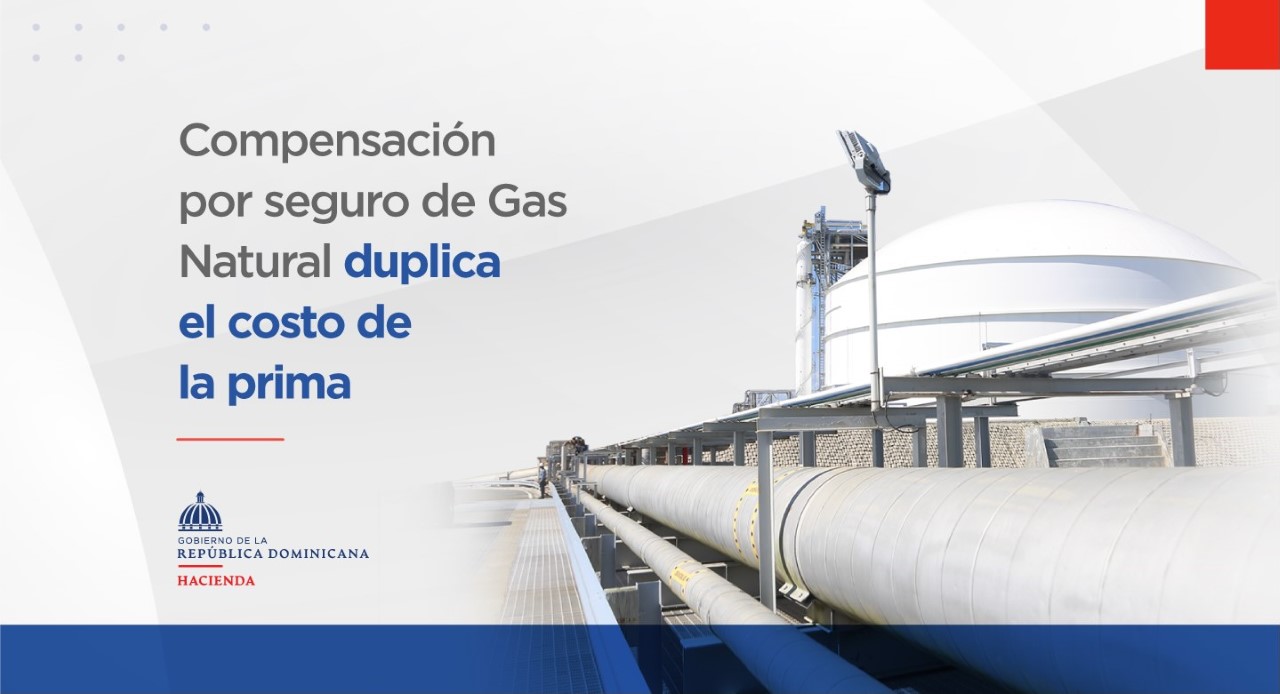 Compensación por seguro de Gas Natural duplica el costo de la prima