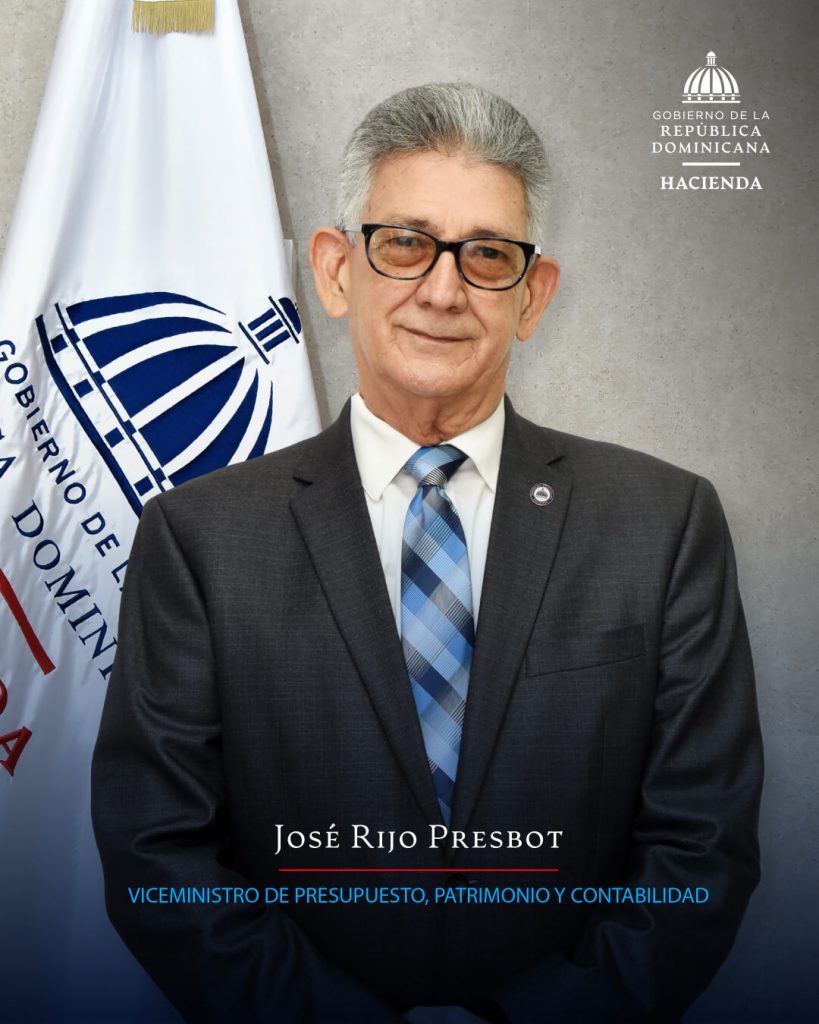 José Rijo Presbot, viceministro de Presupuesto, Patrimonio y Contabilidad