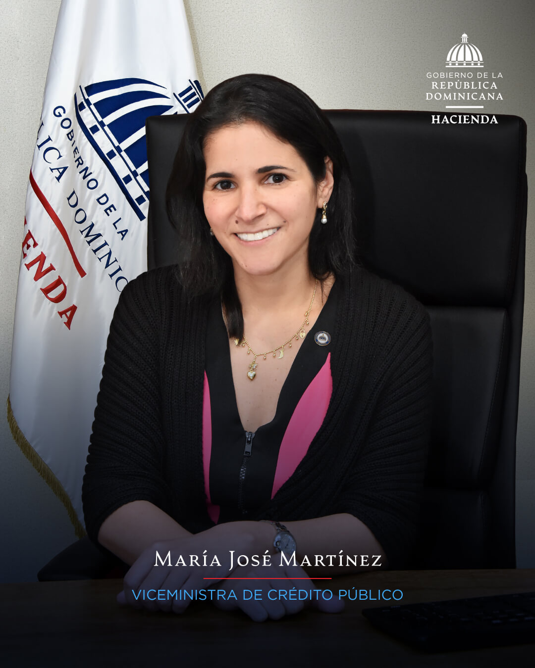 María José Martínez, viceministra de Crédito Público