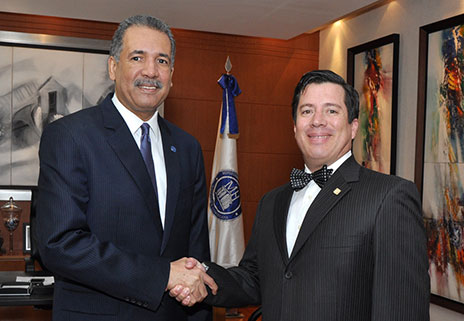 Imagen destacada de Contralor del Banco Centroamericano de Integración Económica visita al ministro Simón Lizardo Mézquita
