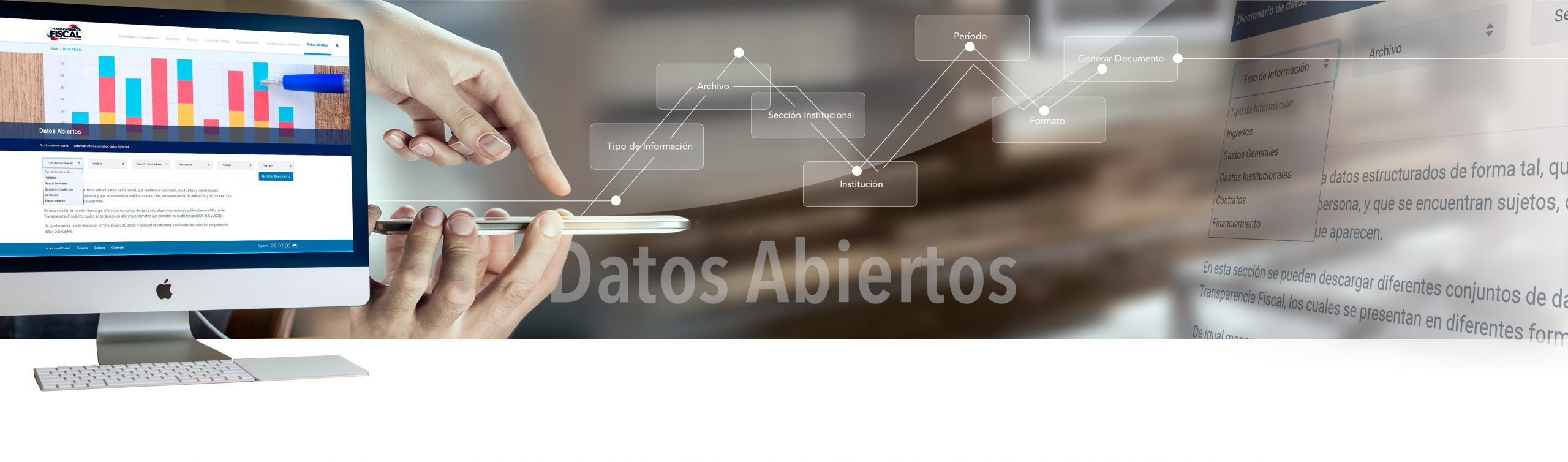 Portal de Transparencia Fiscal presenta informaciones en formato Datos Abiertos