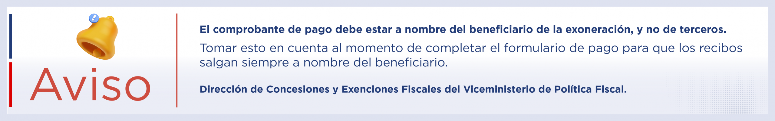 Aviso Ley