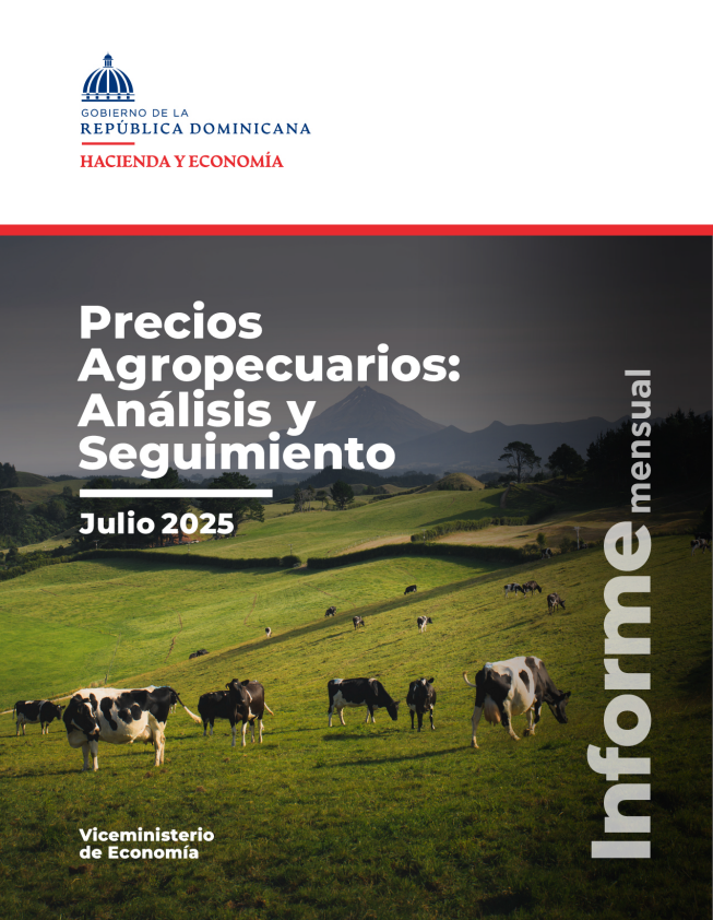 portada de Precios Agropecuarios Análisis y Seguimiento Julio 2025