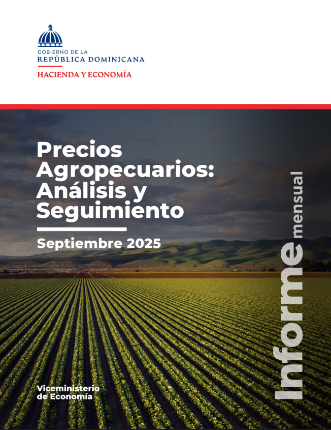 portada de Precios Agropecuarios Análisis y Seguimiento Septiembre 2025