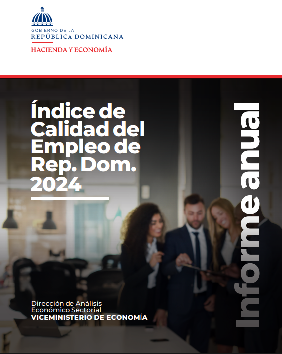 portada de Índice de Calidad del Empleo de República Dominicana 2024