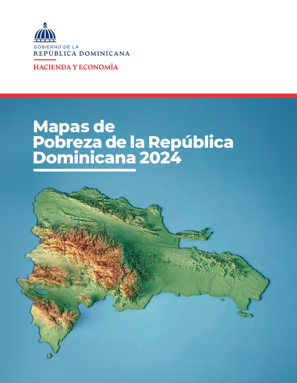 portada de Mapas de Pobreza de la República Dominicana 2024