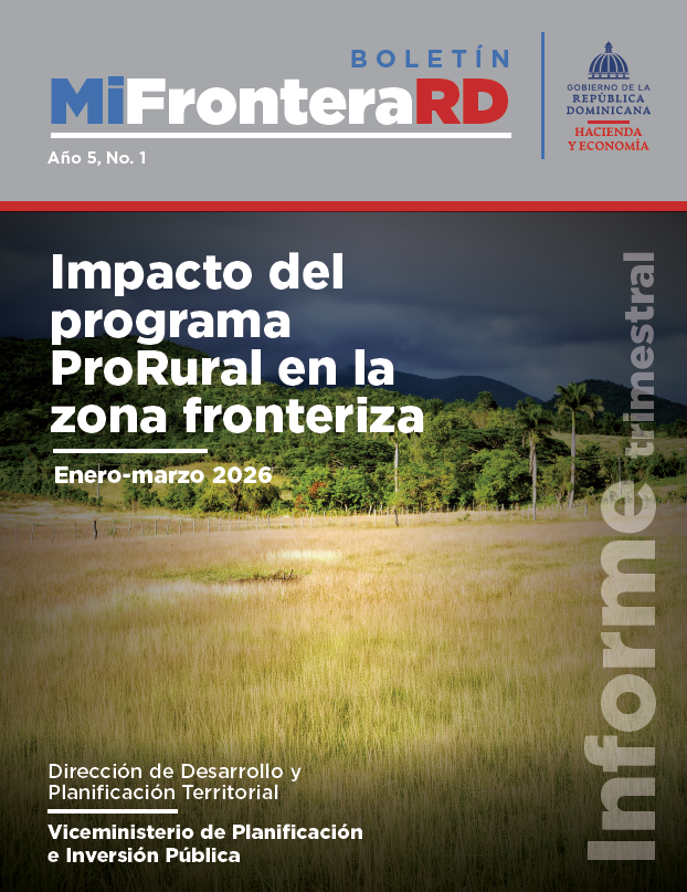 portada de Boletín Mi Frontera RD enero-marzo 2026