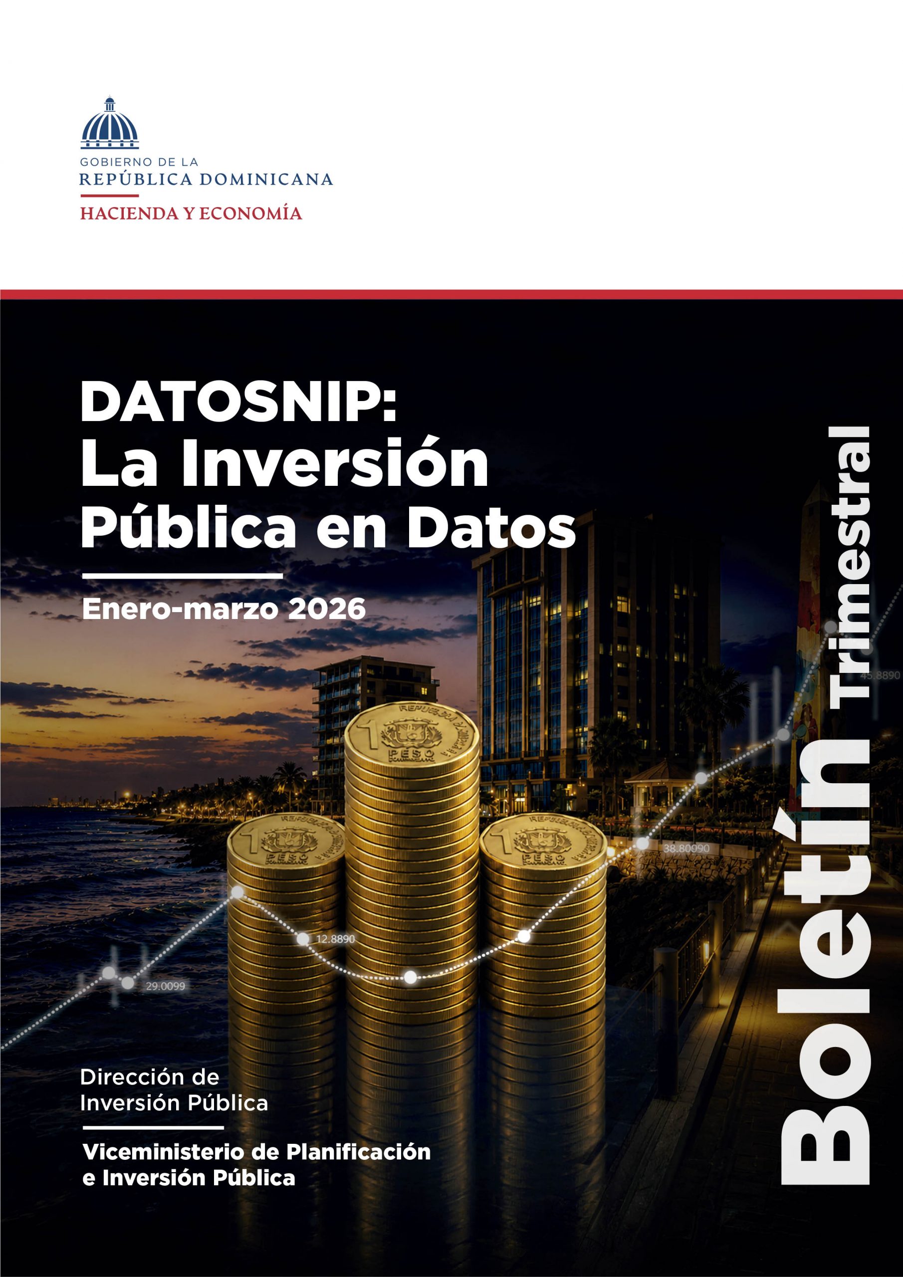 portada de DatoSnip: La Inversión Pública en Datos enero-marzo 2026