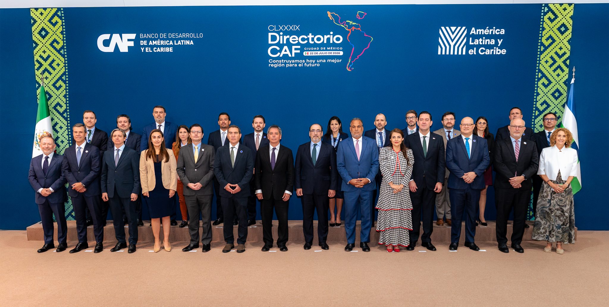 RD participó en reunión del Directorio del CAF que aprobó iniciativas de financiamiento para países de la región